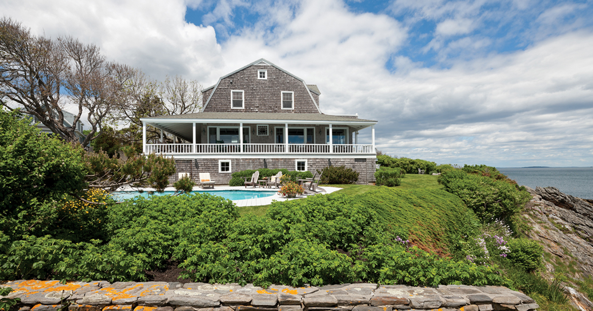 Cape Elizabeth Hearth & Soul Maine Homes by Down East