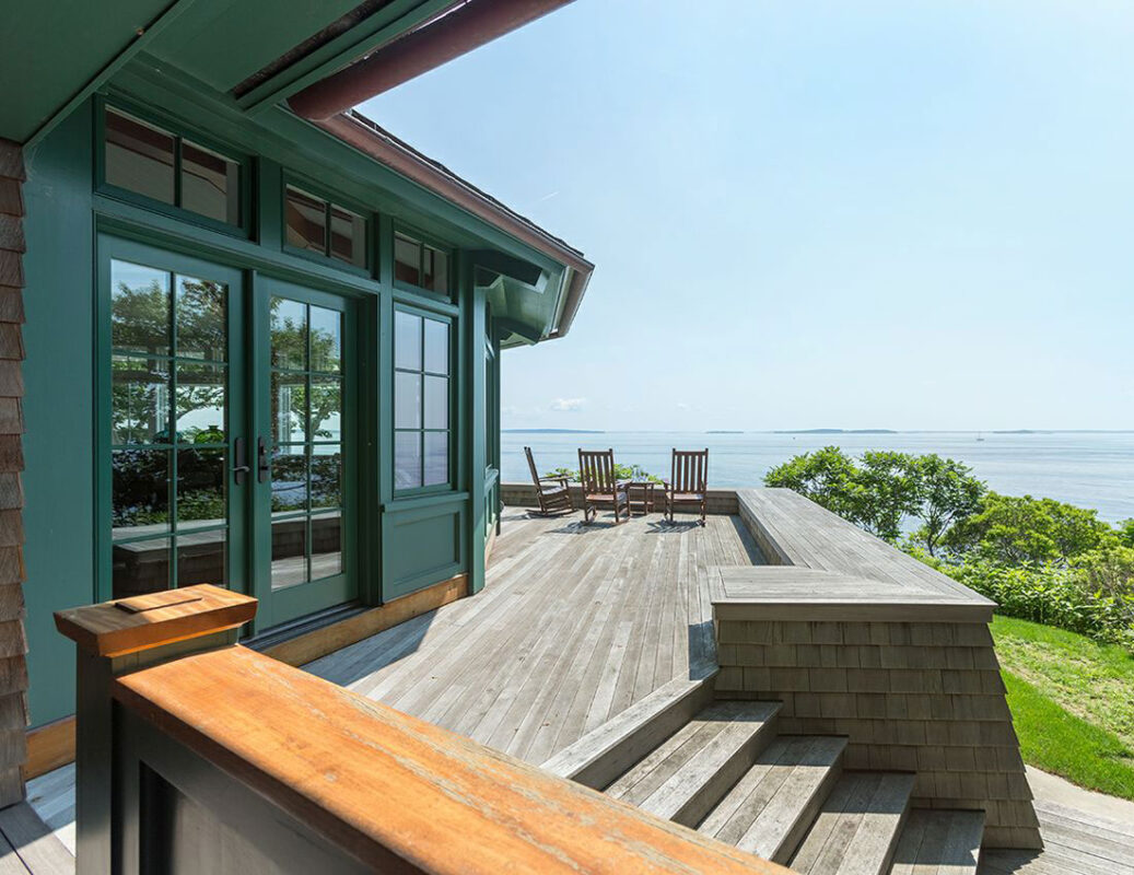 Maine Real Estate Sherman's Point Perch Maine Homes by Down East