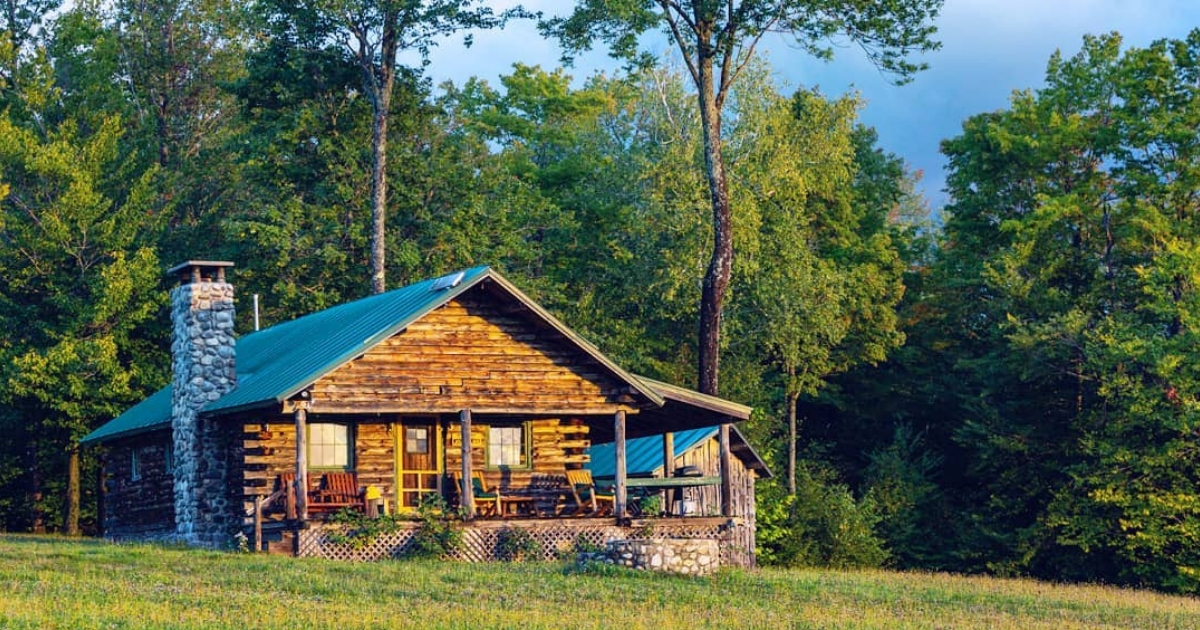 A Cozy Cabin in Franklin County View of the Week Maine Homes