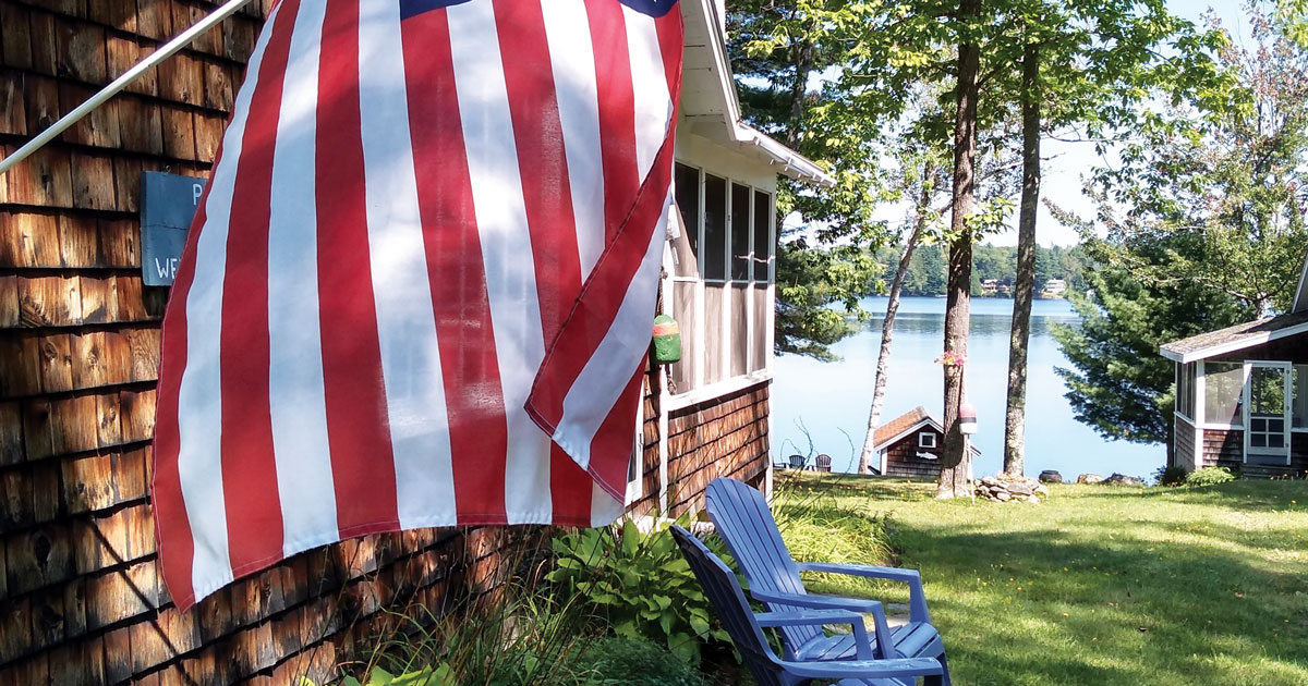 Why I Live Here Wesserunsett Lake Maine Homes by Down East