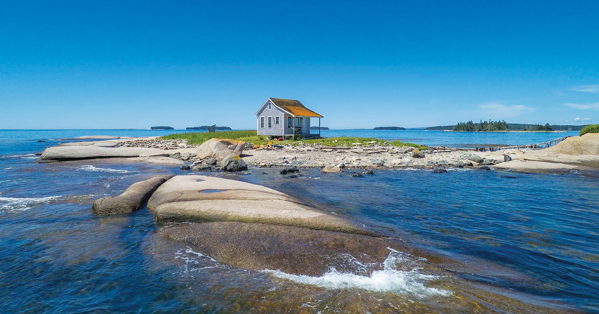 Her Own Private Island Maine Homes by Down East